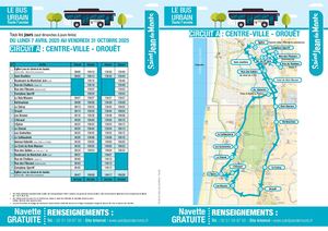 Bus Urbain | Horaires & Plans | Avril-Oct 2025