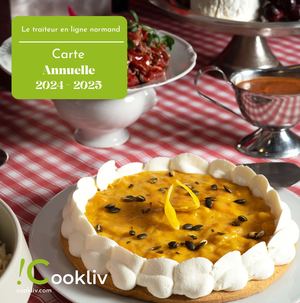 Catalogue Cookliv Carte Printemps Eté 2025
