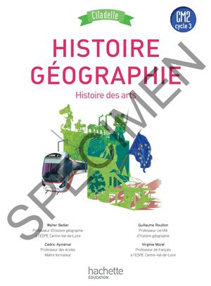 Histoire Géographie Cm2 Collection Citadelle Livre éLève Ed 2017