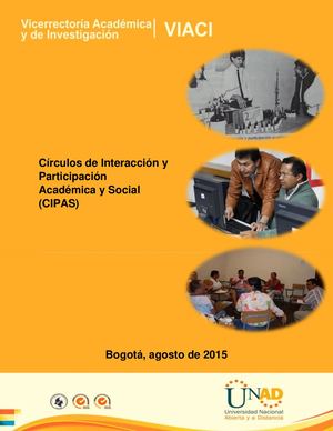 Cipas Círculos De Interacción Y Participación Académica Y Social