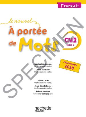 Le Nouvel A Portée De Mots Cm2 Manuel éLève Edition 2019