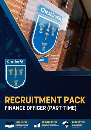 Cheshire FA Recruitment Pack Finance Officer (Part Time)
