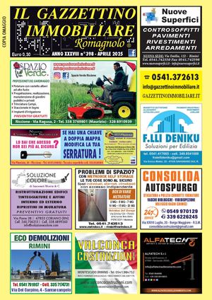 Il Gazzettino Immobiliare Romagnolo - Aprile 2025