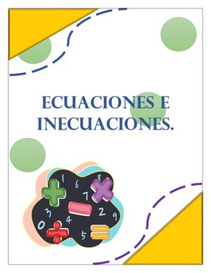 Libro De Ecuaciones e inecuaciones