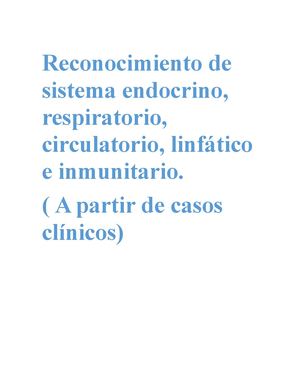 Caso Clínico Morfofisiología