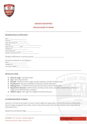 Bulletin Inscription Stage Ete Docx