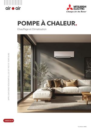 Catalogue PAC Air Air Mitsubishi Electric 2025-26