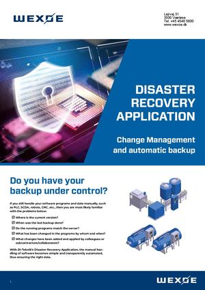 Calaméo - Disaster Recovery Applikation En Wexøe