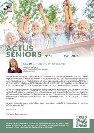 Actu Senior avril 2025