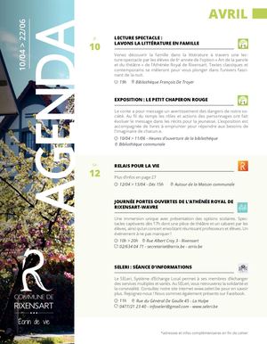 Agenda Ri 328 Avril 2025