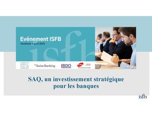 Extrait des présentations réalisées durant l'événement SAQ du 04.04.25