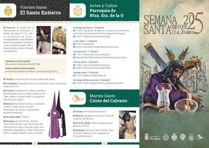 Programa de la Semana Santa de Ubrique 2025