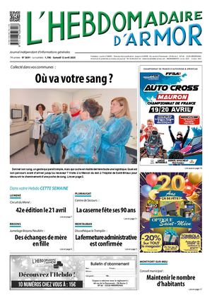L'Hebdomadaire d'Armor n°3691 du samedi 11 avril 2025