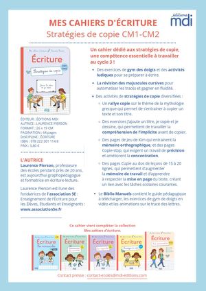 Stratégies Copie CM - Communiqué