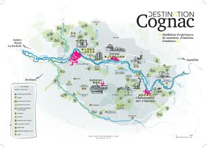 Carte Touristique Destination Cognac
