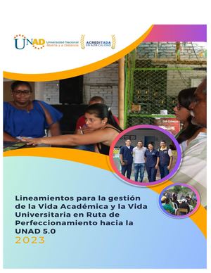 Version Junio 21 De 2023 Documento Vida Académica Y Vida Universitaria