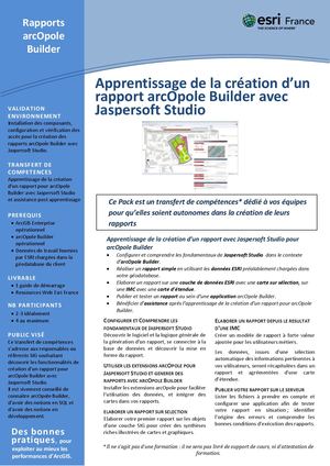 Pack Apprentissage Création rapport Aob avec Jaspersoft