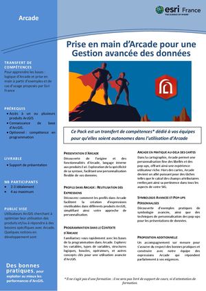 Pack Etendre Avec Arcgis Arcade