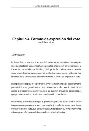 Formas De Votacion En La Asamblea Legislativa