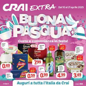 Volantino Crai Codè Extra San Francesco dal 10 al 21 aprile
