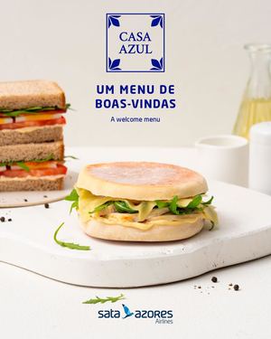 SATA AZORES BISTRO MENU APRIL 2025