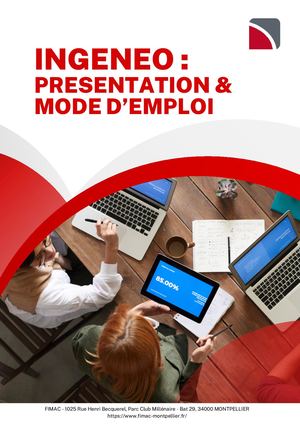 Ingeneo Mode D'emploi
