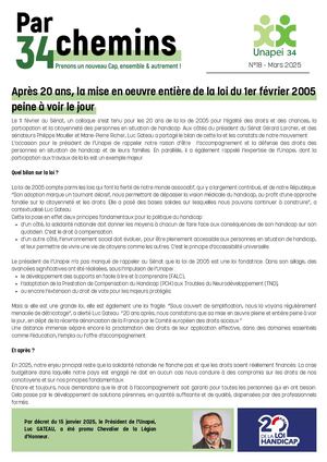 Newsletter n°18 - Mars 2025