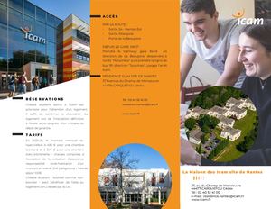 Flyer Residence Nantes A4rv 3volets