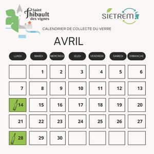 Ramassage Du Verre Avril Décembre 2025