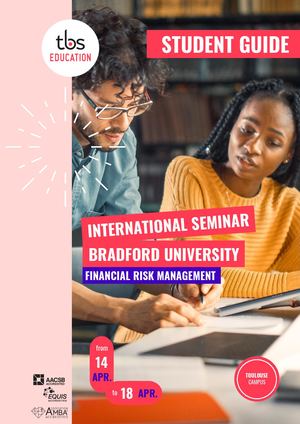 International Seminar - Bradford Student Guide 2025
