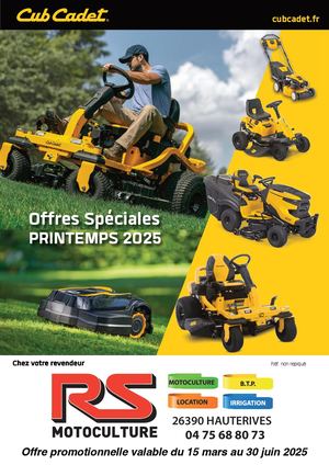Cub Cadet Promo 2025