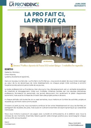 Avril 2025 La Pro Fait Ci La Pro Fait Ca