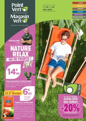 Prospectus - Détente au jardin du 5 au 24 mai 2025