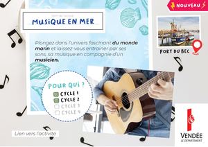 Activité "Musique en Mer"