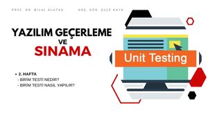 3 Hafta Yazılım Geçerleme Sınama Lab (1)