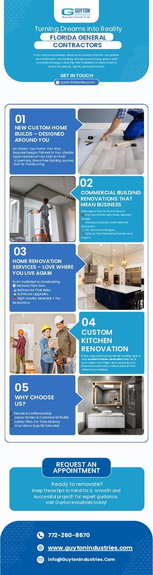 Guyton Industries – Florida General Contractors Turning Dreams into Reality