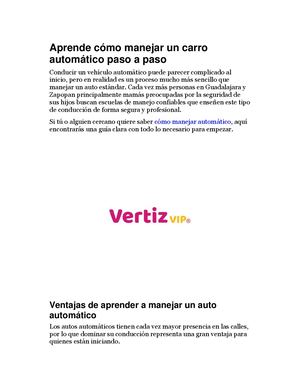 Aprende Cómo Manejar Un Carro Automático Paso A Paso