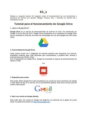 Tutorial Google Drive