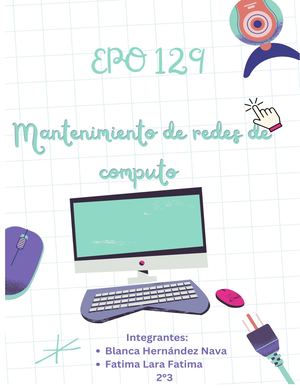 Manual para mantenimiento de una laptop y un C.P.U