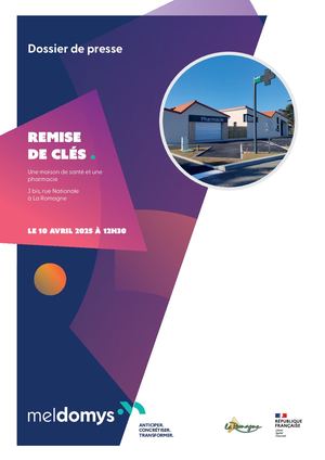 Dossier de presse  - La Romagne : Remise de clés
