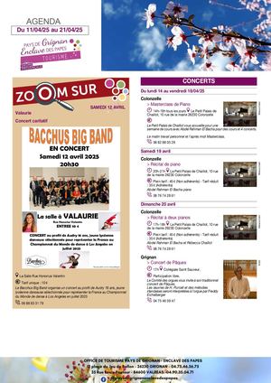 Agenda Du 11 Au 21 Avril 2025