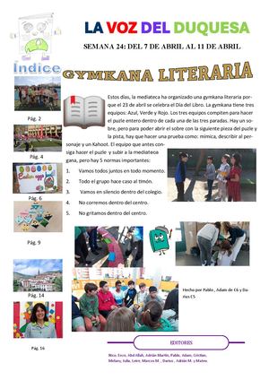 Semana 24 La Voz Del Duquesa