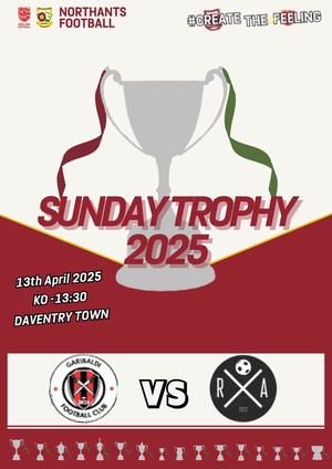2025 Sunday Trophy Final Matchday Programme