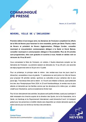 CP Nevers Ville de l'inclusion