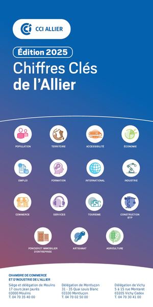 Les Chiffres Clés de L'Allier Edition 2025