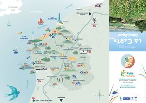 Carte Touristique Terre des 2 caps