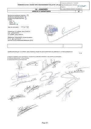 DL2544 BP SPIC Assainissement Page Des Signatures