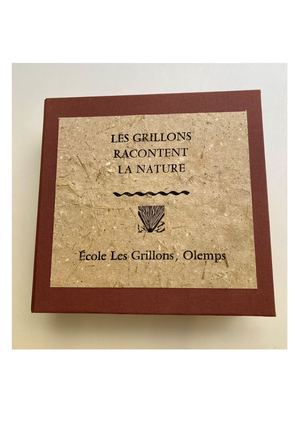 Livre d'artiste de l'école des Grillons