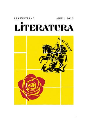 Revista Literària, St Jordi, 24 25