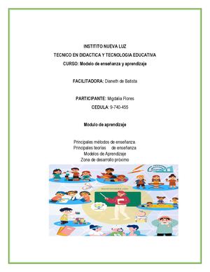 Modelos de aprendizaje